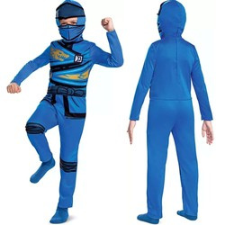Kostium dla dzieci Strój karnawałowy Lego Ninjago Jay 127-136 cm 7-8 lat