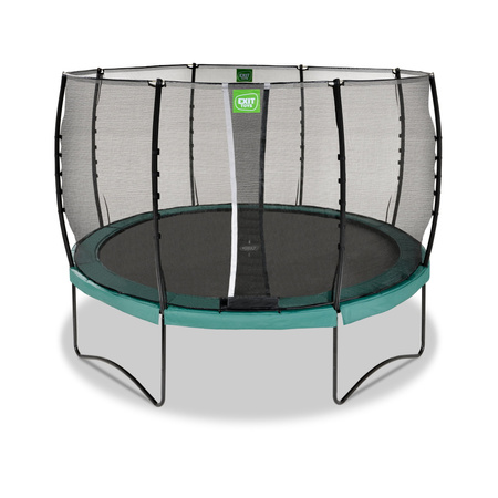Trampolina ogrodowa z siatką zabezpieczającą Allure Classic 366 cm zielona