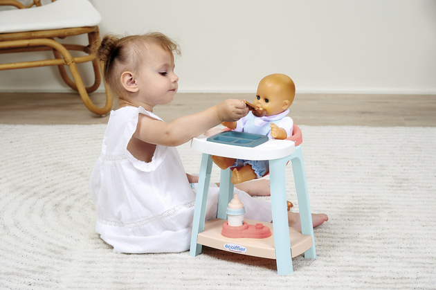 Nursery Zestaw Opiekunki dla lalek 3w1 opieka i karmienie