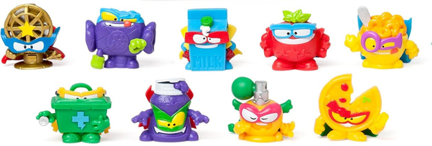 SuperThings Zestaw 9 Figurek + 1 niespodzianka Kazoom Power Battle