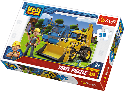 Trefl Puzzle Bob Budowniczy Nowe wyzwanie 30 elementów