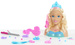 Lalka Głowa do czesania i stylizacji Syrenka Fryzjer Barbie Dreamtopia + akcesoria