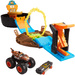Hot Wheels City Tor samochodowy zestaw kaskaderski Arena Opona + 2 pojazdy