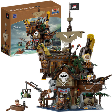 Klocki konstrukcyjne Pantasy Pirate Piracki Pub z Rumem The Pirates Pub
