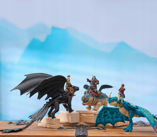 Jak Wytresować Smoka Film Szczerbatek Wiking Czkawka Toothless Hiccup 33 Cm