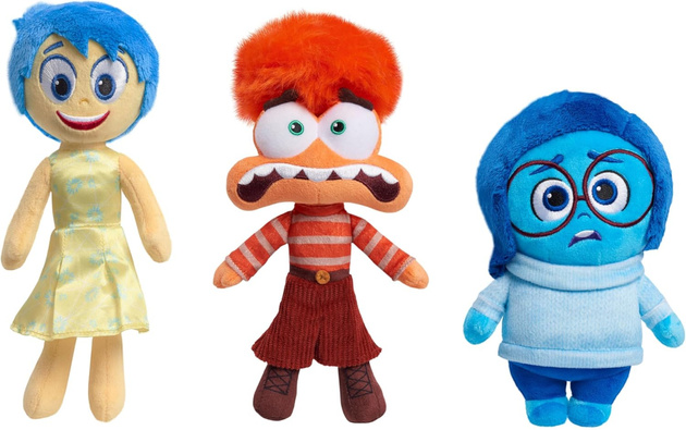 W głowie się nie mieści 2 Inside Out 2 Interaktywny Żółty Pluszak Radość Maskotka Joy 23cm