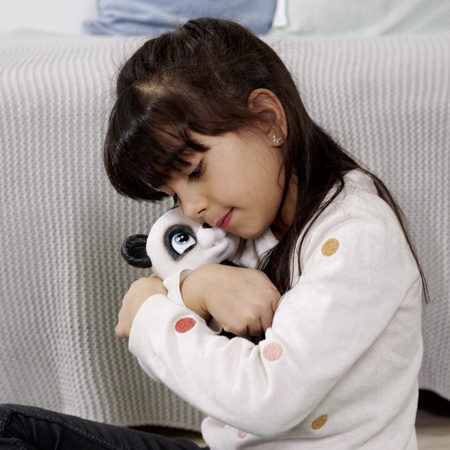 Pamper Petz Panda Interaktywna figurka pije sika + akcesoria Pieluszkowy Gang