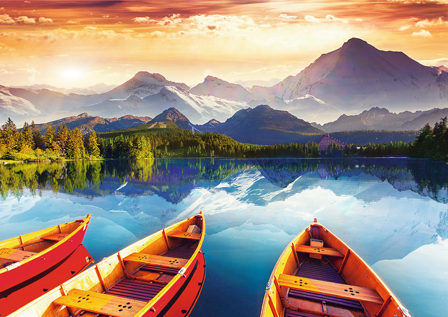 Trefl Puzzle Kryształowe Jezioro 2000 elementów