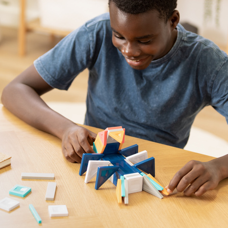 CONNETIX Pro Constructor Set Kreatywne klocki magnetyczne 70 elementów