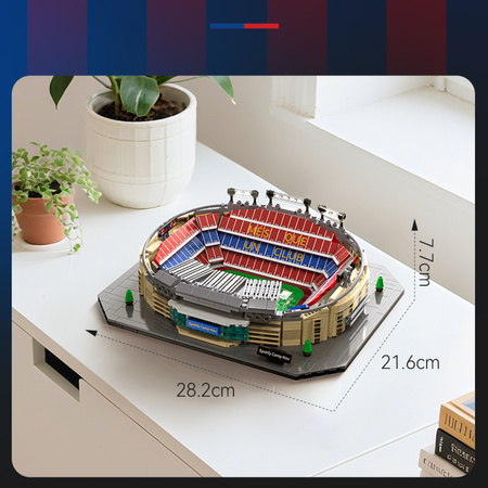 Klocki konstrukcyjne CaDA Barcelona Spotify Camp Nou Stadion 728 elementów