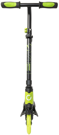 Evo Składana Regulowana Hulajnoga dla Dzieci Light Speed Czarno-limonkowy Świecące Kółka