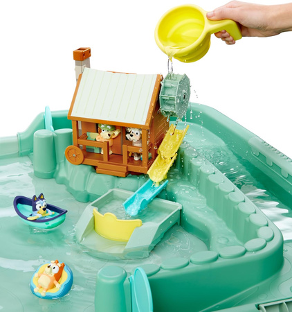 Stół wodny Little Tikes Bluey Bushland Adventures 4 figurki