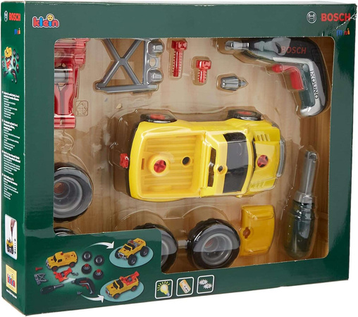 Samochód do skręcania 3w1 z wkrętarką Ixolino II Klein 8689