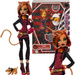 Lalka kolekcjonerska Monster High Toralei Reprodukcja Tygrysek 27 cm + akcesoria ubrania Straszyceum