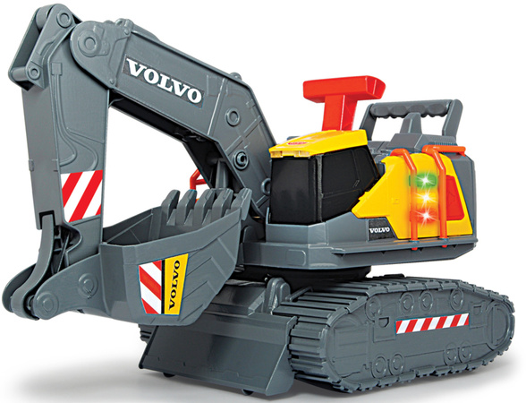 Pojazd Budowlany Koparka Volvo Power Excavator Pojazd Dźwięk Światło