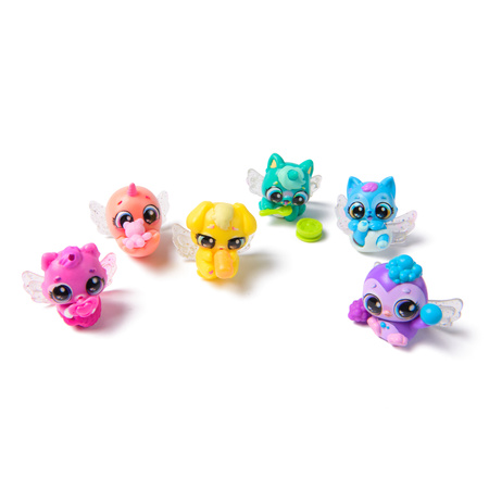 Hatchimals Alive! Rainbow Hatchery zestaw 6 figurek w jajkach + akcesoria