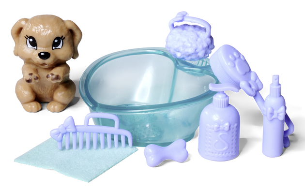 Evi Love Psia kąpiel lalka + piesek + akcesoria