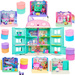 Koci Domek Gabi Duży Zestaw Interaktywny domek Purrfect Dollhouse + 6 pokoi i akcesoria