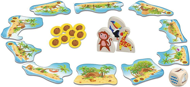 Coco Loco Złąp Kokos Pierwsza Gra Planszowa Trefl + Gratis Gra pamięciowa memos klasyczne Urocze potworki