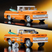 Hot Wheels Klocki Seria Elite Brick Shop Samochód Custom '62 Chevrolet 858 elementów