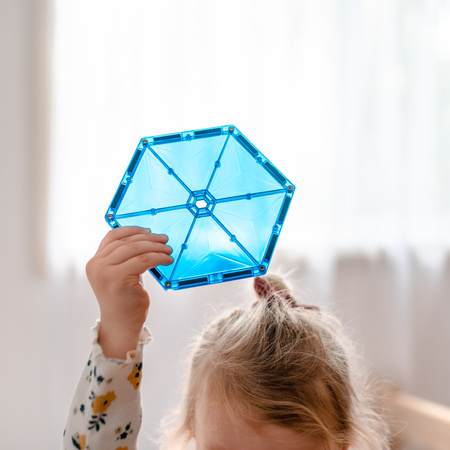 CONNETIX Rainbow Geometry Pack Kreatywne klocki magnetyczne 30 elementów