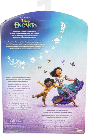 OUTLET Zestaw Nasze magiczne Encanto lalki Mirabel i Antonio USZKODZONE OPAKOWANIE