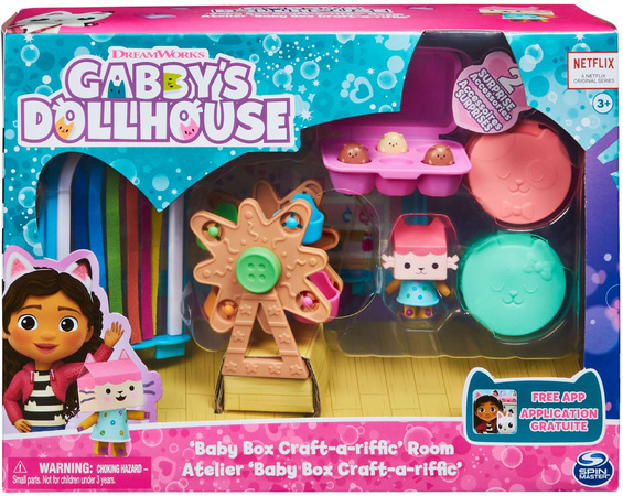 Koci Domek Gabi Duży Zestaw Interaktywny domek Purrfect Dollhouse + 6 pokoi i akcesoria