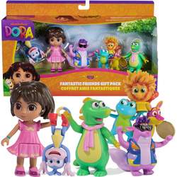 Dora Poznaje Świat Zestaw Fantastic Friends Gift Pack 7 Figurek