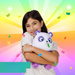 Pinata Smash Lings Buddies pluszak Sana Miękka maskotka fioletowa Panda 30 cm
