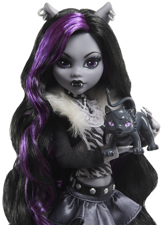 Lalka Monster High Clawdeen Wolf Reel Drama 26 cm + akcesoria