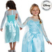 Strój karnawałowy Disney Kraina Lodu Elsa Frozen księżniczka 109-123 cm (5-6 lat)