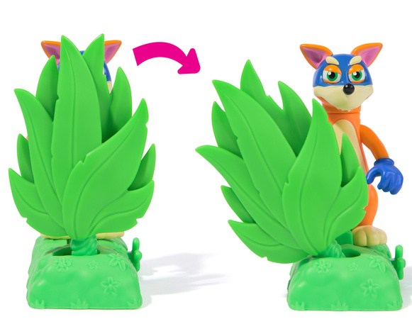 Dora Poznaje Świat Zestaw Swipe & Surprise 2 Figurki Rabuś i Butek + Akcesoria