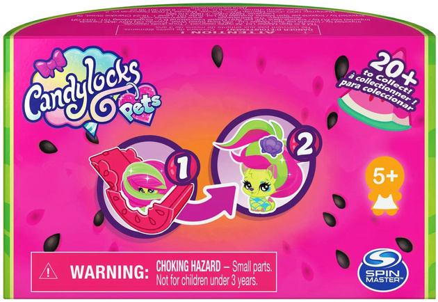 Candy Locks Zwierzątko figurka kolekcjonerska Zwierzaczek niespodzianka + akcesorium plakat 5+ Spin Master