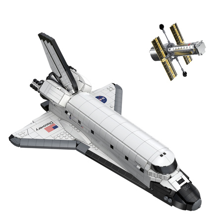Klocki konstrukcyjne CaDA Master NASA model prom kosmiczny Discovery Space Shuttle 1827 elementów