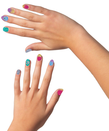 Go Glam Zestaw Do Paznokci Z Brokatem I Naklejkami Cool Maker Spin Master