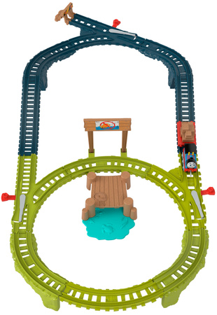 Tomek i Przyjaciele Zestaw Torów Dostawa do Doków + lokomotywa Tomek 17 elementów