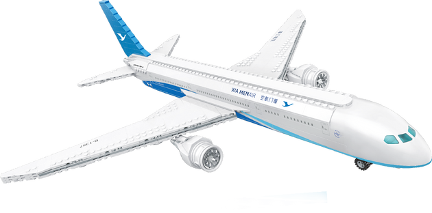Klocki konstrukcyjne Pantasy Samolot Boeing 787 Dreamliner 55 cm 744 elementy