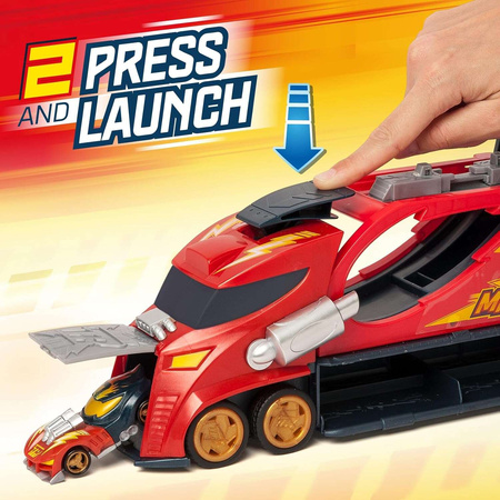 T-Racers Mix'N Race Thunder Truck Ciężarówka z wyrzutnią 3w1