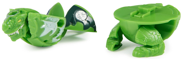 Zestaw Bakugan Training Set + Figurka Titanium Trox Dino Clan zielony Gra strategiczna
