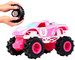 Zdalnie Sterowany różowy Monster Truck Barbie auto RC 19 cm