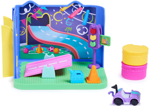Koci Domek Gabi Duży Zestaw Interaktywny domek Purrfect Dollhouse + 6 pokoi i akcesoria