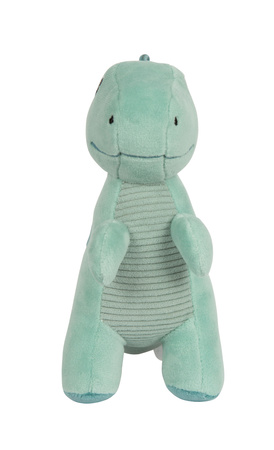 Urocza maskotka przytulanka zielony dinozaur 16 cm