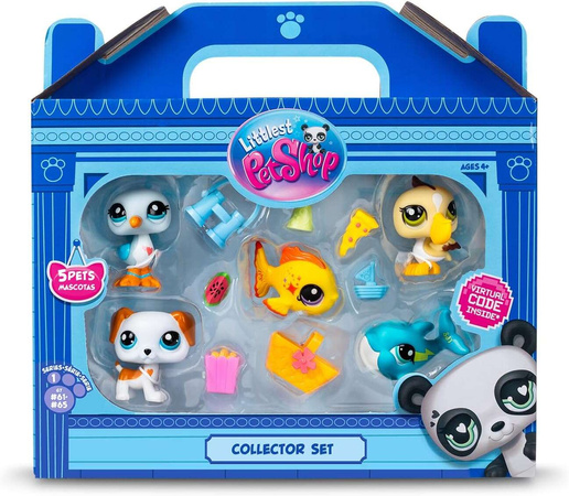 Zestaw Littlest Pet Shop Beach Besties figurki + akcesoria
