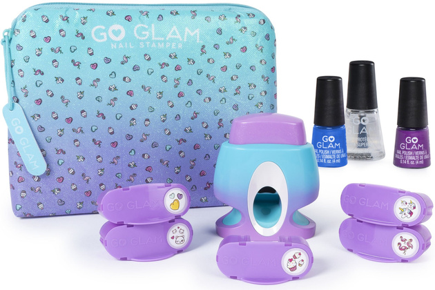 Go Glam Nail Stamper zestaw do paznokci + 2 zestawy uzupełniające