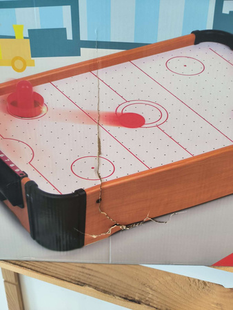 OUTLET Small foot Stół do hokeja powietrznego do gry cymbergaj USZKODZONE OPAKOWANIE