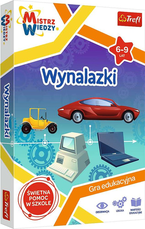 Planszowa gra edukacyjna Mistrz wiedzy Wynalazki 