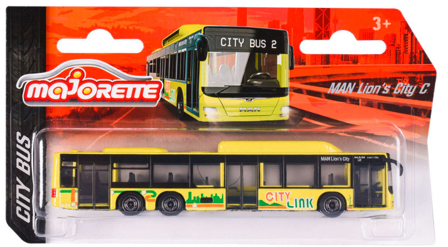 Pojazd miejski MAN Lion's City C Żółty Autobus