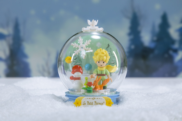 Klocki konstrukcyjne Pantasy Mały Książę Zimowa melodia Winter Melody Le Petit Prince 63 elementy