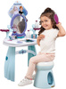 OUTLET Disney Frozen Kraina Lodu Toaletka z taboretem i lustrem 2w1 + 10 akcesoriów USZKODZONE OPAKOWANIE