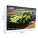 Klocki konstrukcyjne CaDA Samochód Wyścigówka z napędem Pull-back Zielone Auto Wyścigowe Legend Sports Car 387 elementów